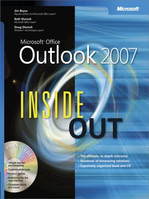 cover image of Microsoft&#174; Office Outlook&#174; 2007 Inside Out